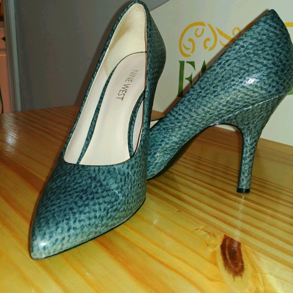 Nine West Leather Heels